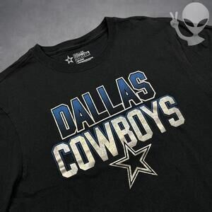Dallas Cowboys Graphic Tee Large Black